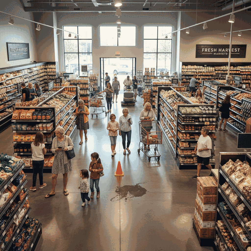 Retail customer injury claim covered by general liability insurance