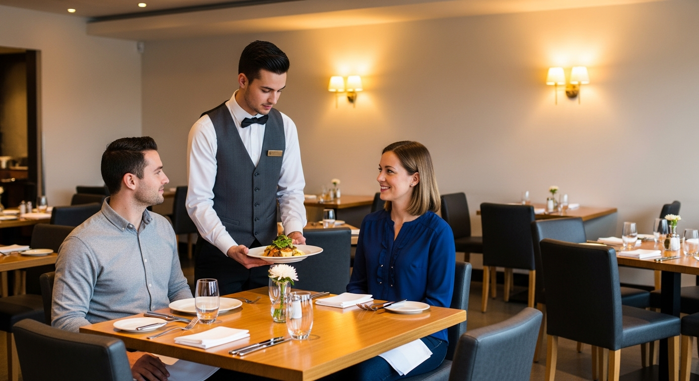 Restaurant with safe operations covered by general liability insurance