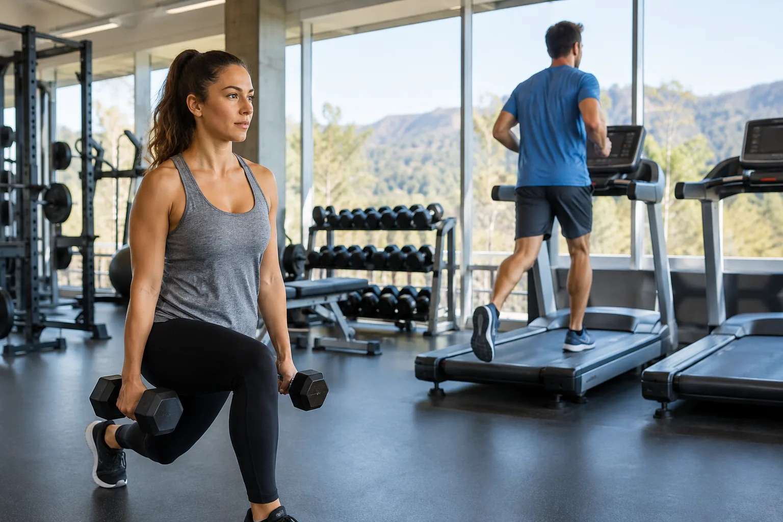 well-maintained sports and fitness equipment in a recreation center