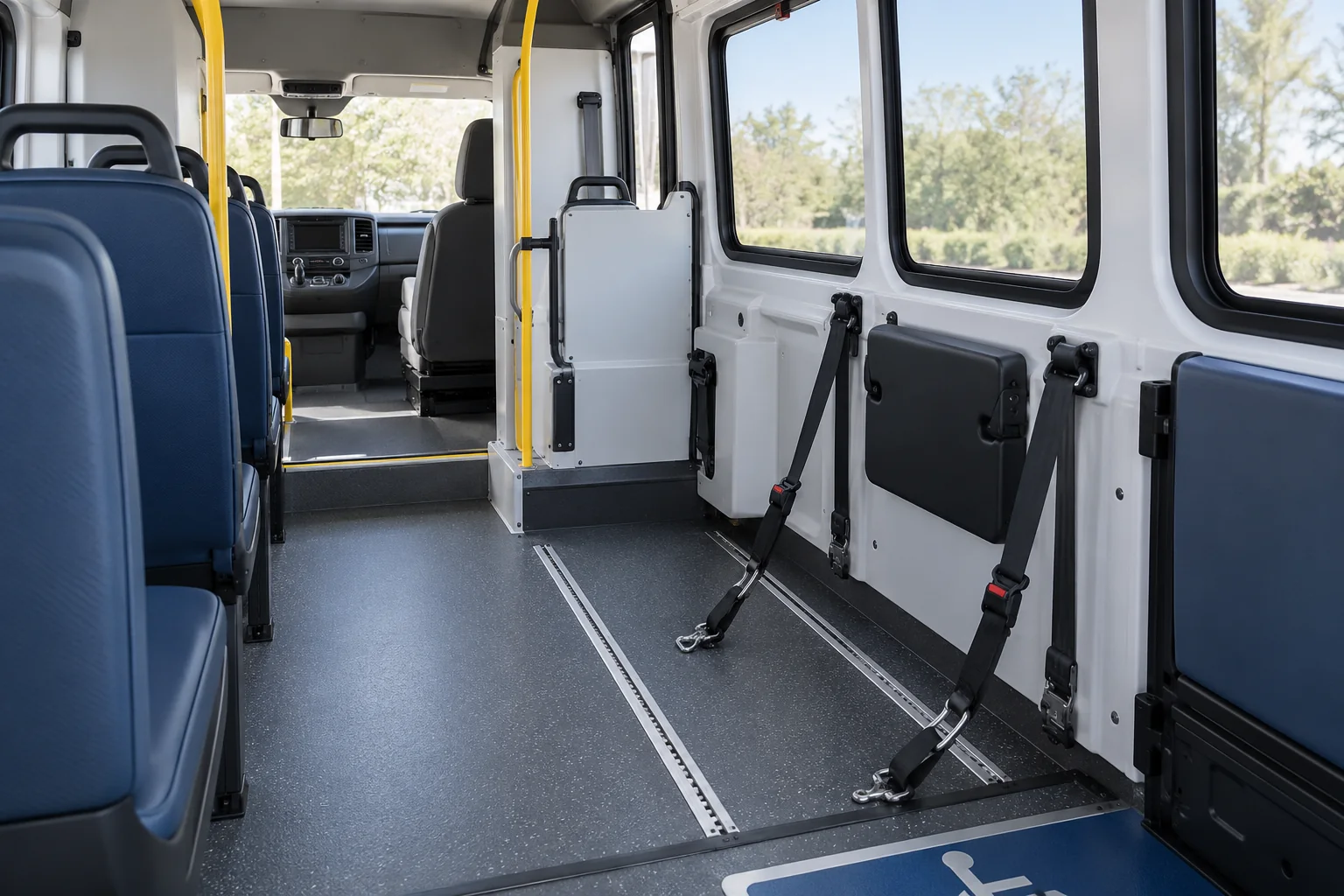 NEMT and Paratransit Insurance accessible transportation insurance illustration
