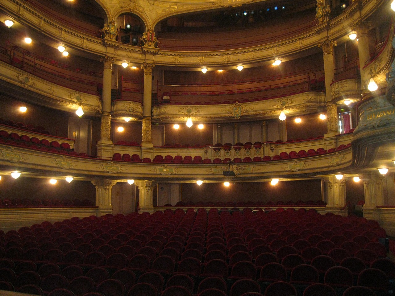 Professional theater and performance venue with entertainment insurance